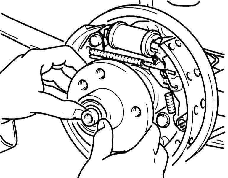 Процедура замены переднего тормозного диска opel corsa c в картинках