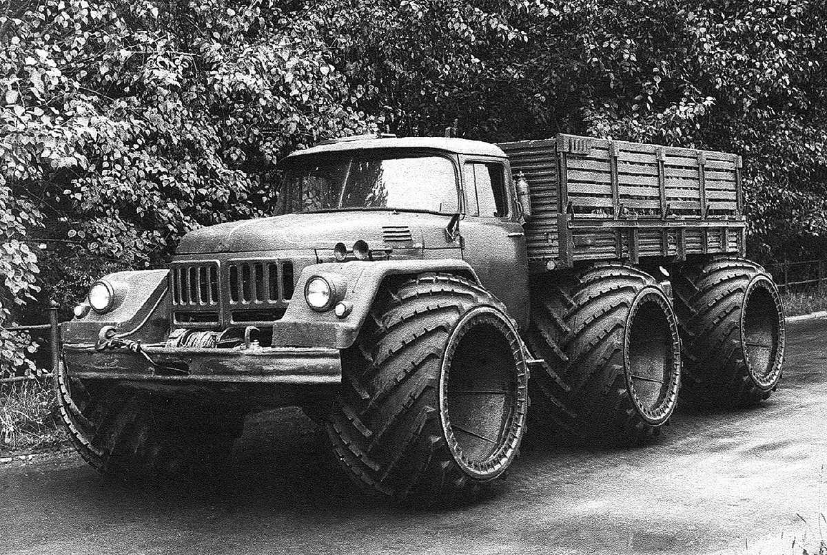 Автомобиль зил-э167 - история создания грузовика и вездехода, фото и видео