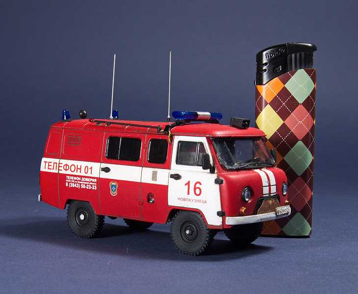 Уаз буханка пожарная охрана