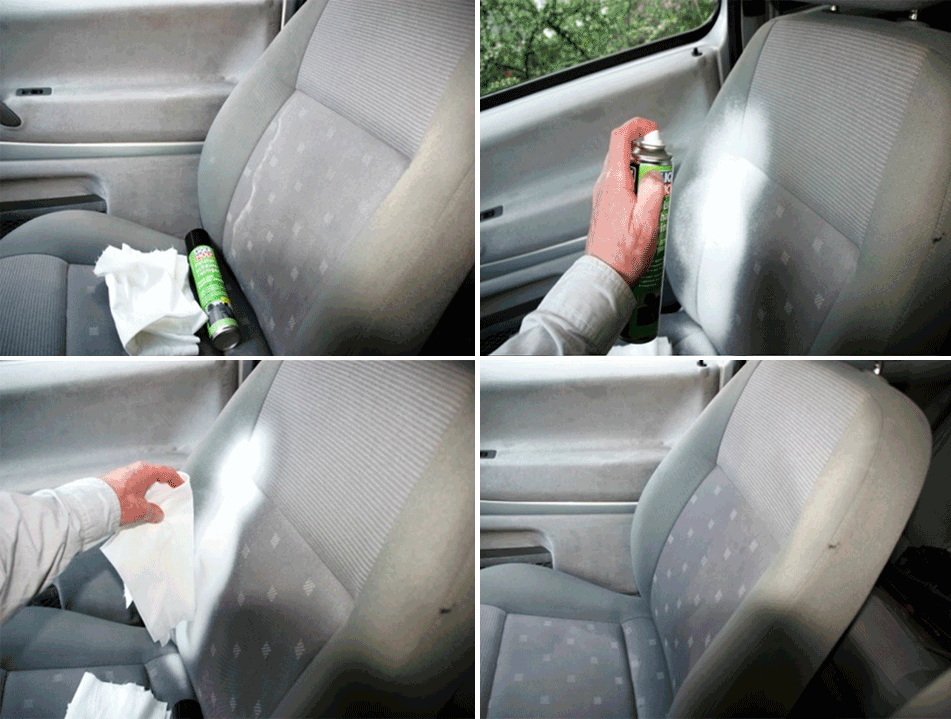 Как и чем очистить сиденья автомобиля