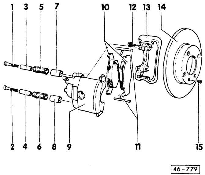 Замена тормозных колодок передних колес vw passat b7 в картинках