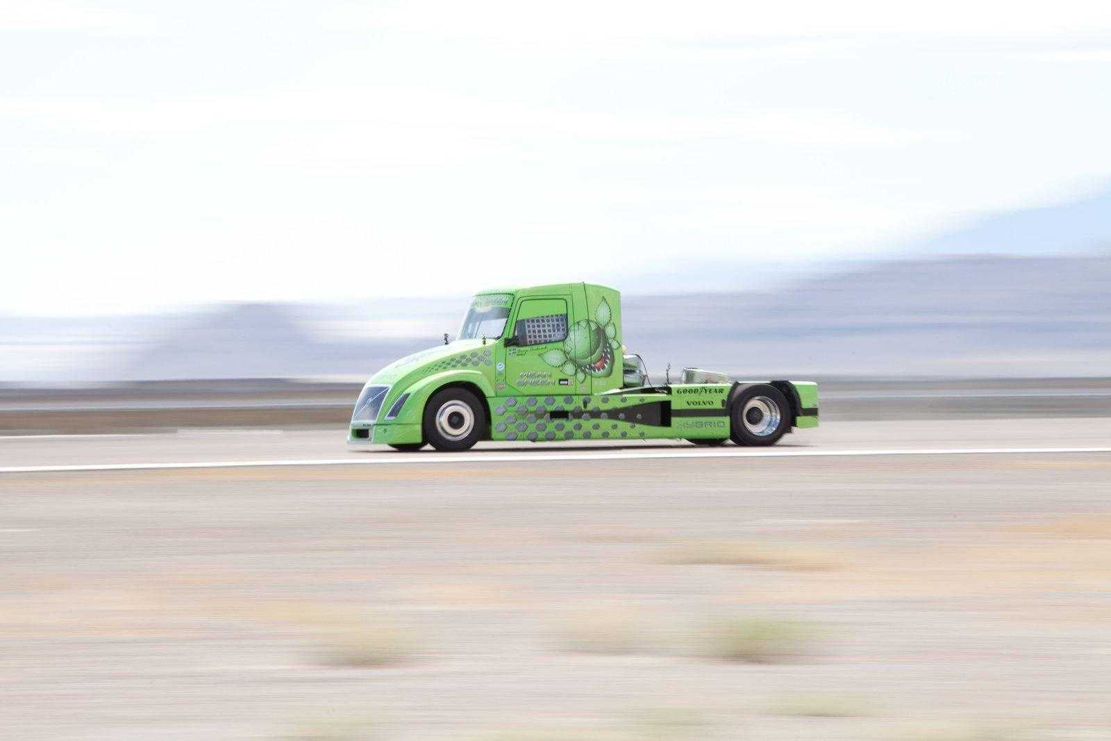 Самый быстрый грузовик в мире вольво