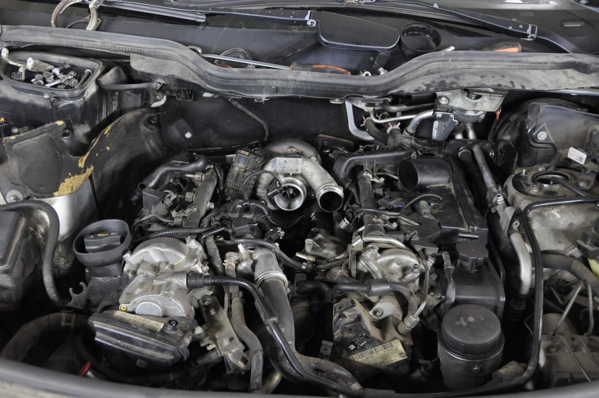 Mercedes ml w164 с 2005, снятие топливных форсунок инструкция онлайн